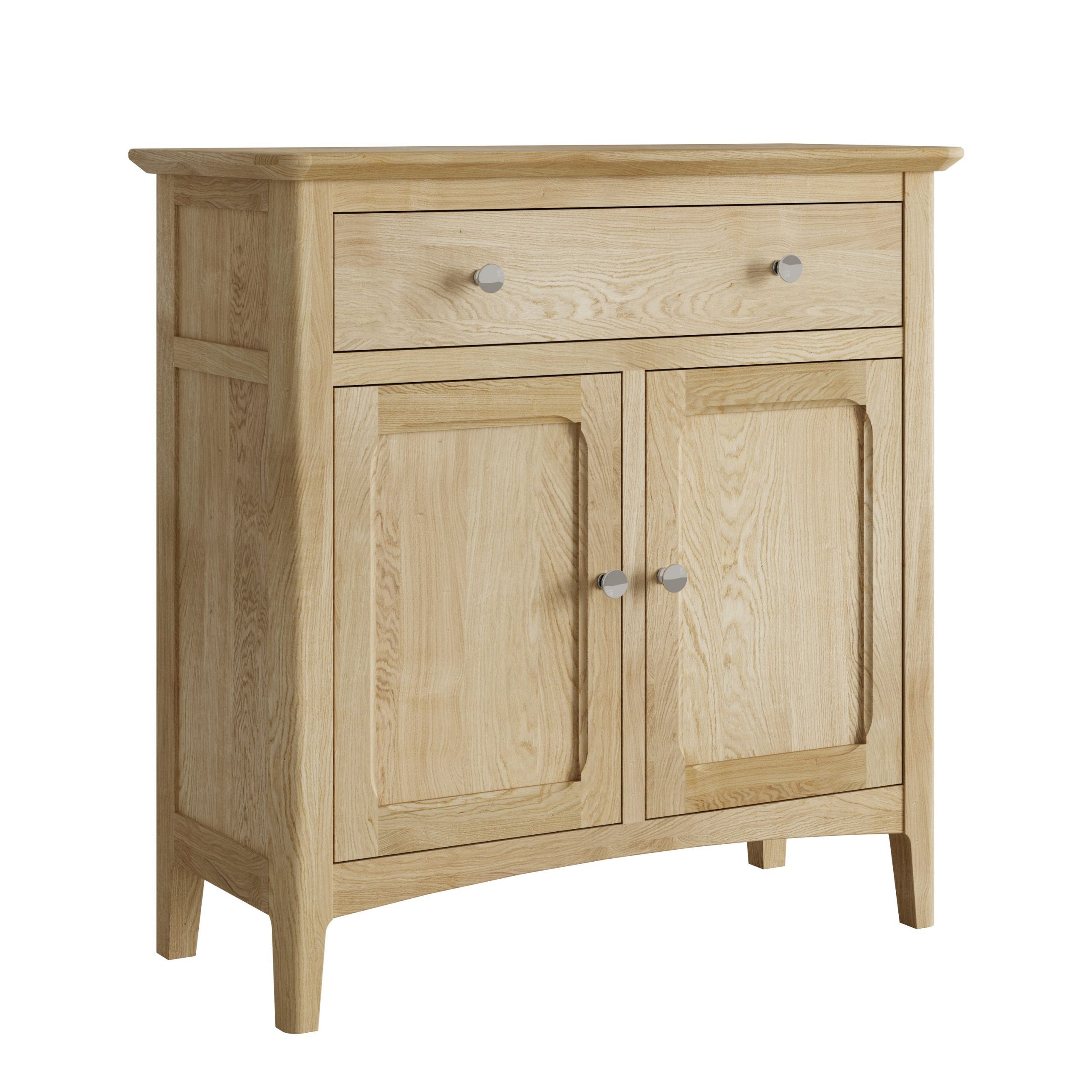 Oak Small 2 Door 1 Drawer Sideboard - Our Price - Only £399
