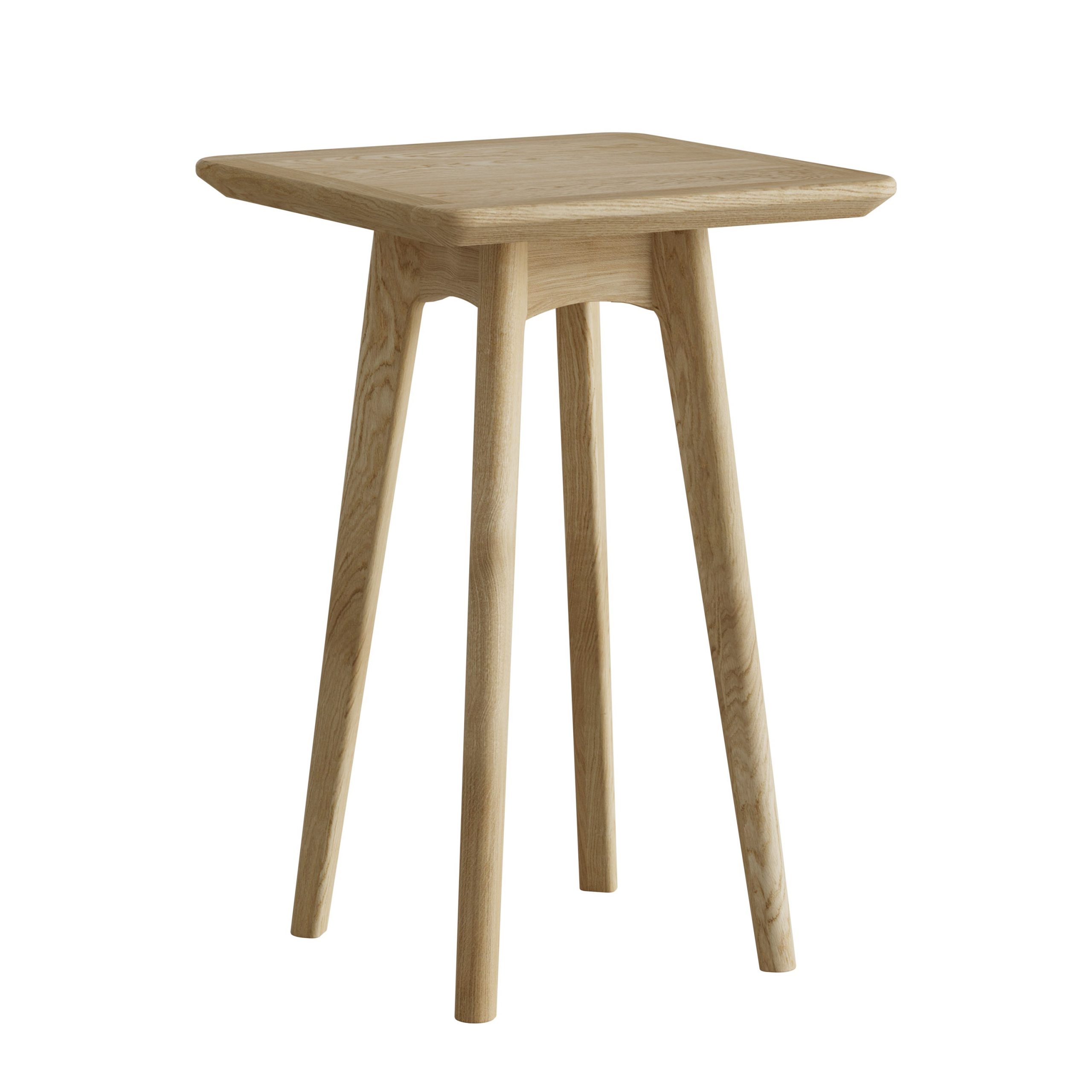 Oak Small Square Wine Table - Our Price - Only £149